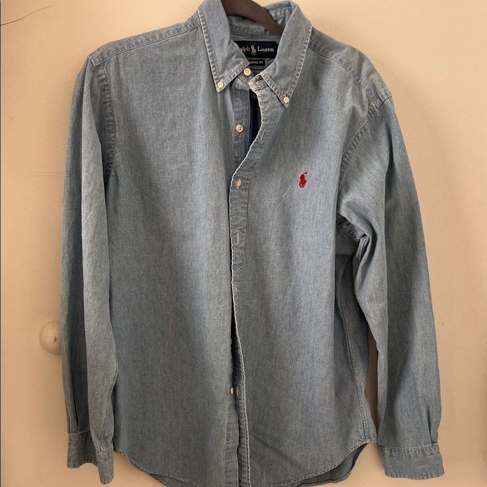 Polo by Ralph Lauren Light Blue Casual Shirt